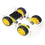 4WD Robot Car Chassis Kit 2 Layer with Motor & Wheel