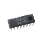DL175D Quad D-Type Flip-Flop with Reset Positive-Edge Trigger DIP-16