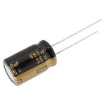 SAMWHA Aluminum Electrolytic Capacitor 680uF 35V 10x21mm Made in Korea
