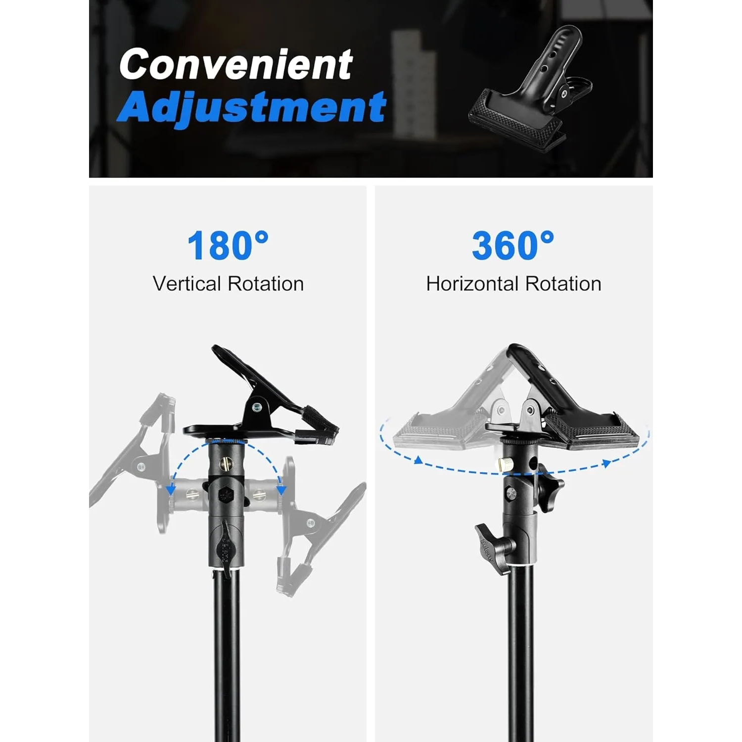 GENPRO MC109 Claw Magic Photography Reflector Clamp - Image 6