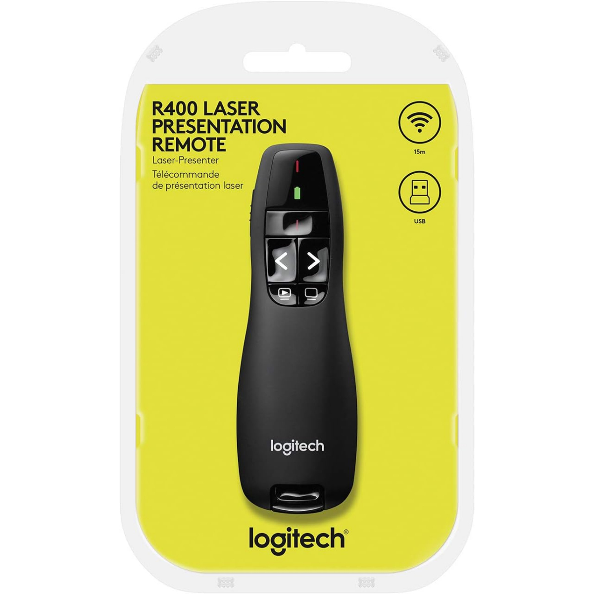 Logitech R400 Laser Wireless Presentation Remote - Image 9