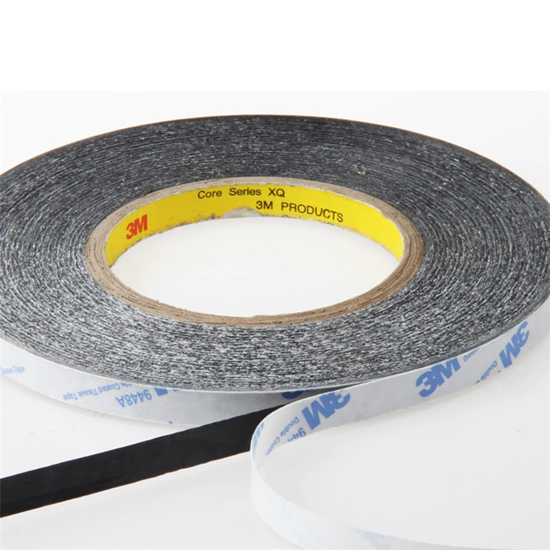 3M Double Face Tape Black 10mm 20 Meter - Image 2