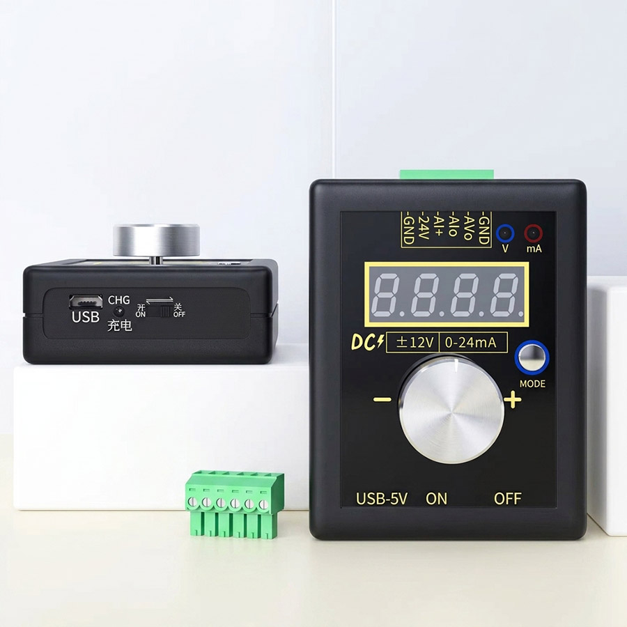 FNIRSI® SG-002 Signal Generator & Calibrator 0-24mA 0-12V - Image 6