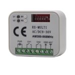 AM300-868MHz AC/DC 9V – 30V RX-Multi Frequency Controller Switch 300:868MHz
