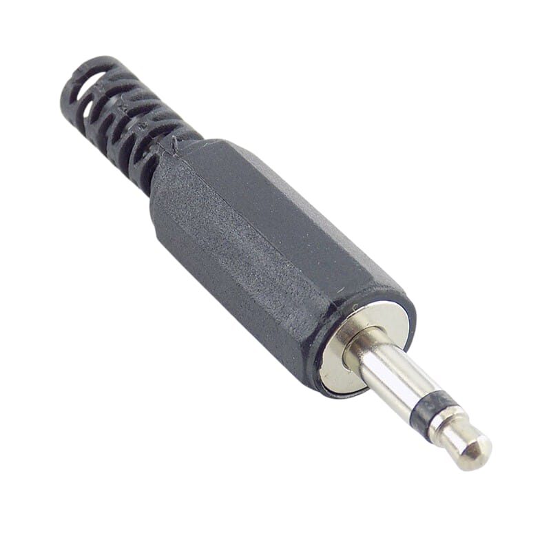 Mono Audio AUX 3.5mm Male Jack Wire Solder