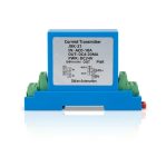 JXK-21 DIN Rail Current Transmitter Sensor 24VDC AC0-10A Primary & DC4-20mA Secondary