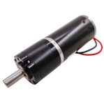 32GP-31ZY High Torque Planetary Reduction DC Gear Motor 12V 296RPM D-Shaft 7mm with Mount Bracket