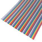 Multicolor Flat Ribbon Cable 60 Wire 1mm pitch 1meter