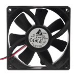 DELTA AUB0912VH DC Fan 12V 0.6A 92x92x25mm 2 Pin (USED LIKE NEW)
