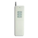 RF Wireless Remote Control 433MHz Long Range 3 Buttons (Up-Down-Stop)