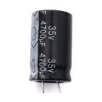 JAMICON Aluminum Electrolytic Capacitor 4700uF 35V 18x35mm - Made in Taiwan (Short Pin)