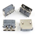 HYC12-HDMIA19-610B Audio & Video HDMI Female Connector 19Pin
