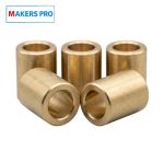 MAKERS PRO Brass Self Lubricating Bearing Bushing Sleeve 6mm ID:3.2mm OD:4.8 (5 PCS)
