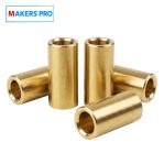 MAKERS PRO Brass Self Lubricating Bearing Bushing Sleeve 10mm ID:3.2mm OD:4.8 (5 PCS)