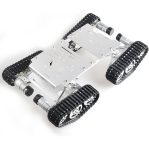 TS-400 4WD Metal Crawler Robot Tank Chassis Kit With Encoder Dc Motors