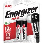 Energizer Alkaline AA 1.5V Battery 2 PCS (Made in China)