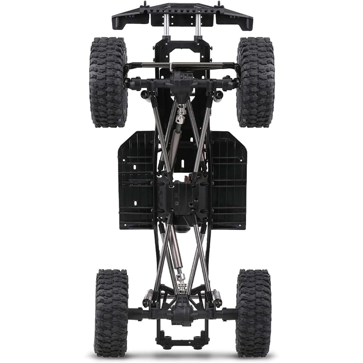 SCX10 II RC Car 313mm Wheelbase Chassis Frame w/Tries for 1/10 AXIAL - Image 2
