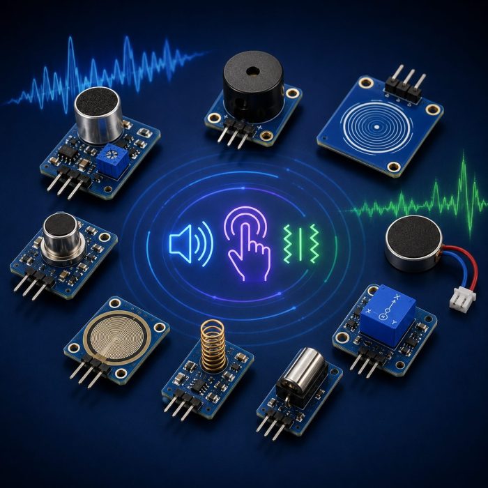 Sound, Touch & Vibration Sensors