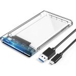 HDD External Hard Drive Disk Case USB 3.1 Type-C to 2.5 inch SATA