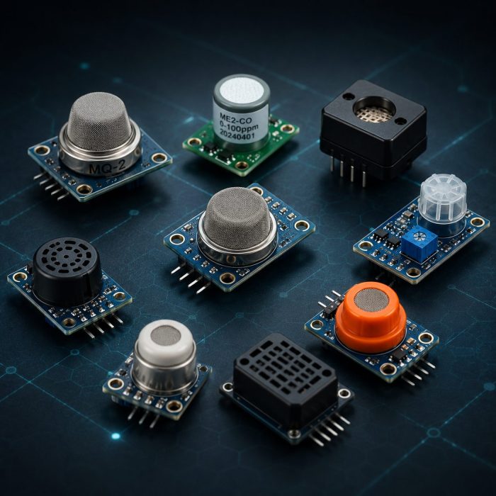 Gas, Smoke & Quality Sensors