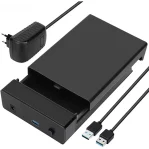 HDD SATA Hard Drive Enclosure USB 3.0 High Speed External Case 3.5 Inch