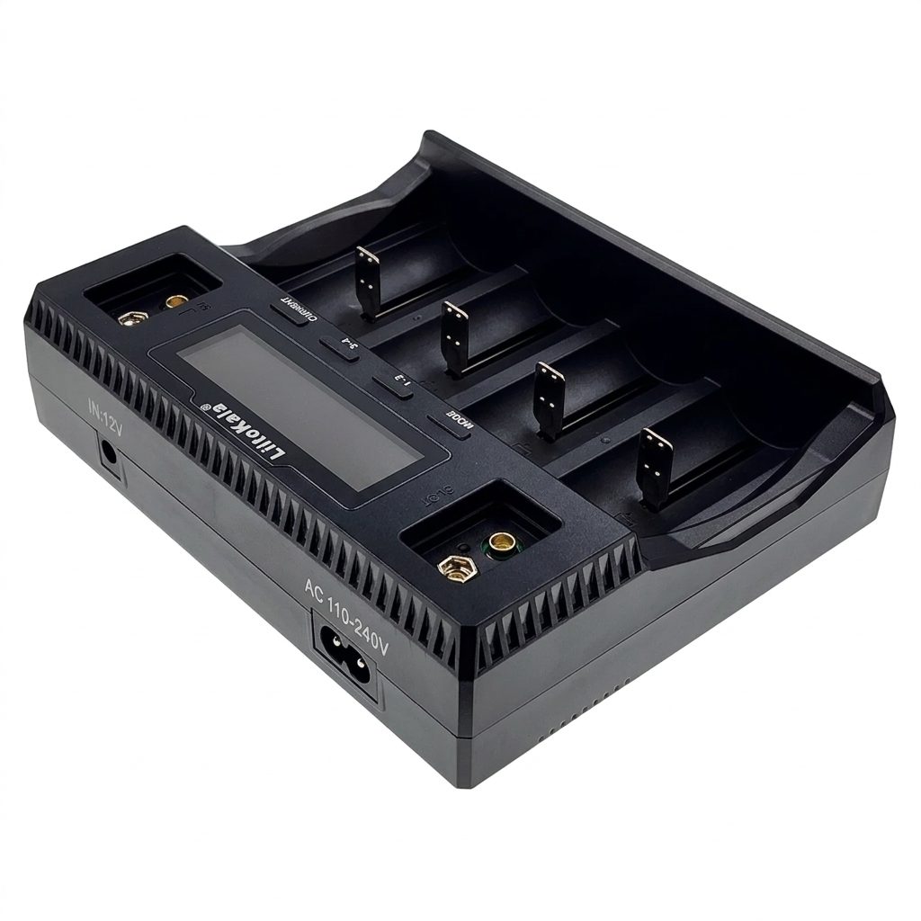 LiitoKala Lii-D4XL Smart LCD Fast Battery Charger 4-Slot - Image 4
