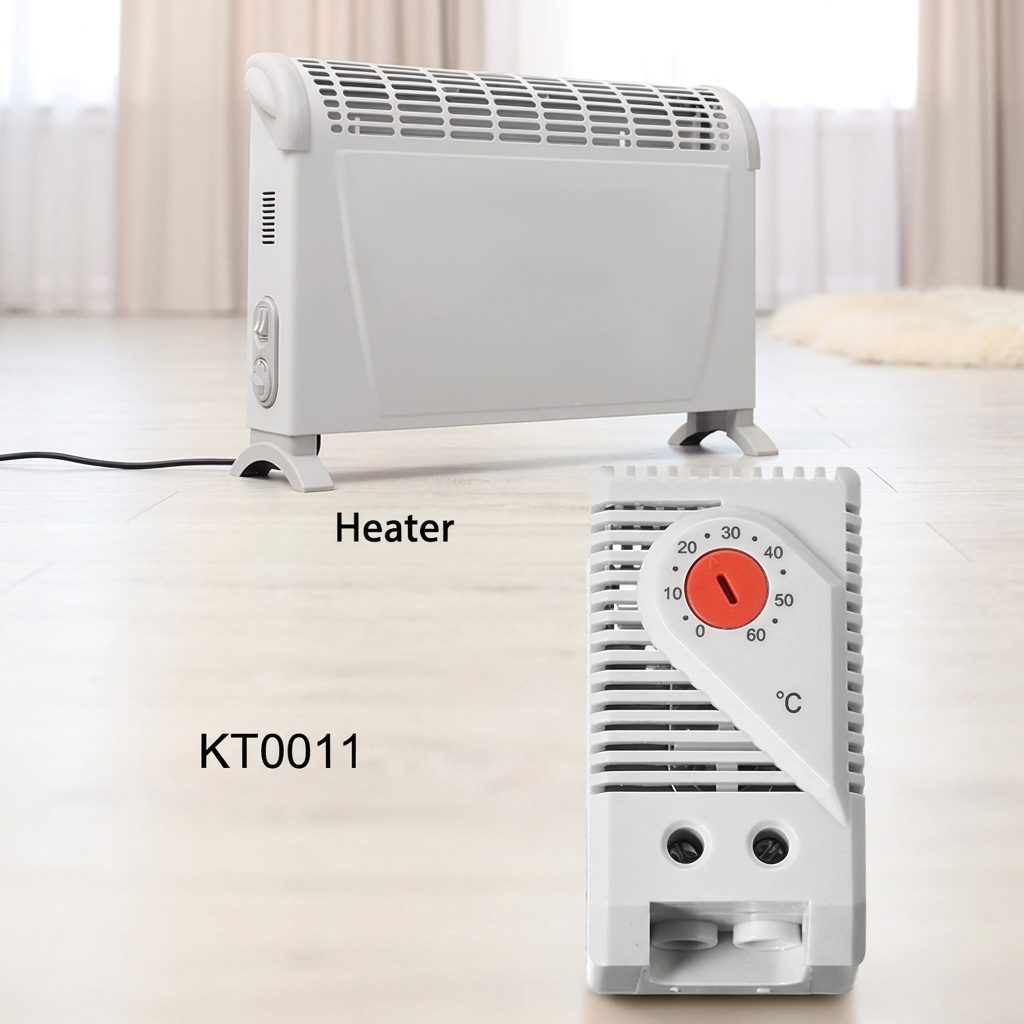 KTO 011 Enclosure Mechanical Thermostat Normally Closed 250VAC 10A 0–60°C - Image 14
