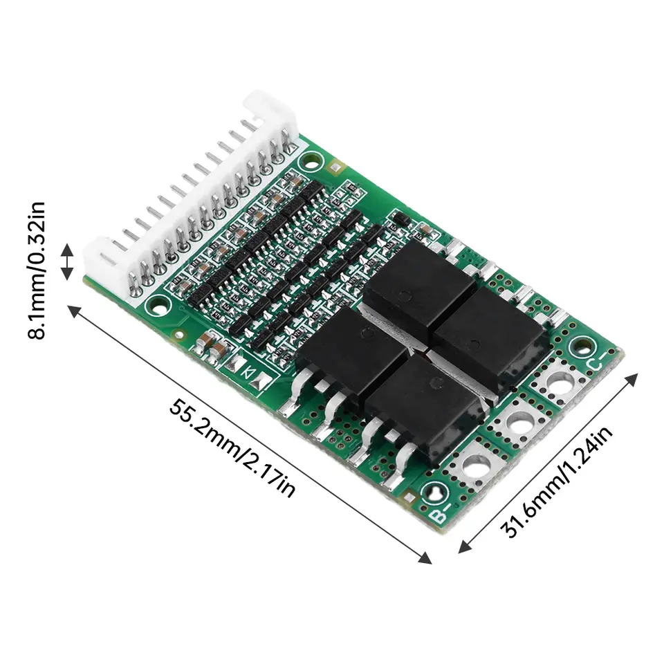 LifePo4 Battery Charger Protection Module (BMS) 13S 25A - Image 9