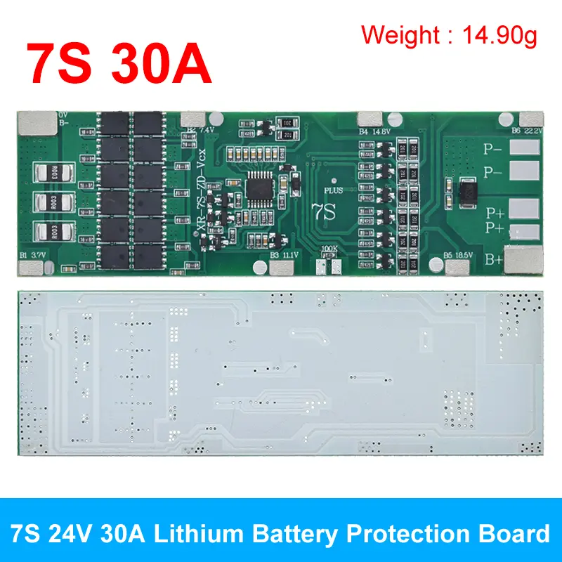 Lithium Battery Charger Protection Module (BMS) 7S 30A 24V - Image 4