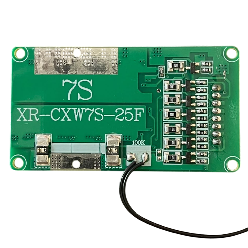 Lithium-ion Battery Charger Protection Module (BMS) 7S 25A 60V with Cell Balancing, Aluminum Heat Sink & Temperature Protection - Image 6