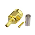 SMA-KT-1.5-RP Straight Reverse Polarity Female Plug Cable Mount Connector