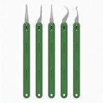M&R SW311 5-in-1 Hand Finish QUICK Blades Set for PCB Underfill Clean