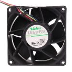 NIDEC T80T12MUA7-52 DC Cooling Fan 12V 0.19A 80x80x25mm (USED LIKE NEW)
