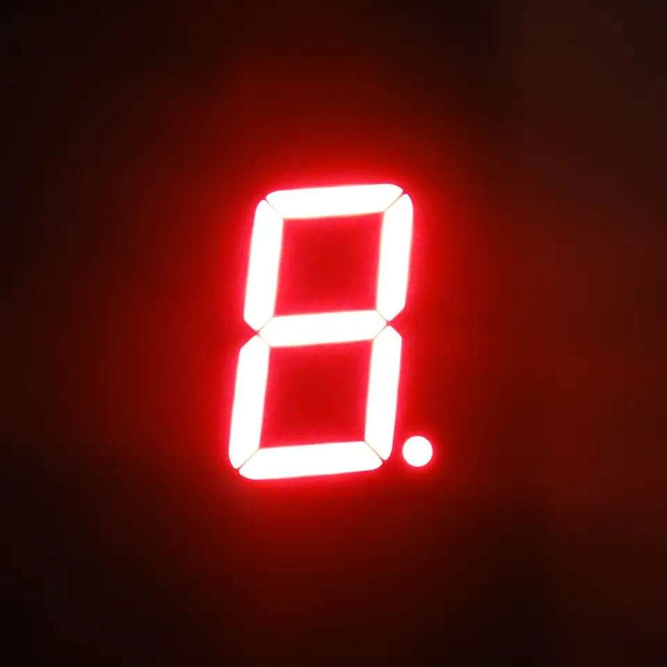 Single Digit 7-Segment Tri-Color LED Display 2.3 inch Common Anode - Image 3