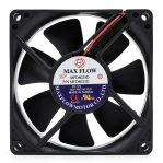 MAX FLOW MFD8025D1 DC Fan 12V 0.09A 80x80x25mm (USED LIKE NEW)