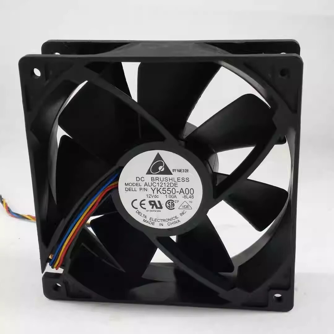 DELTA AUC1212DE DC Fan 12V 1A 120x120x25mm (USED LIKE NEW)