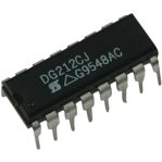 DG212CJ SPST 4-Channel Analog Switches DIP16