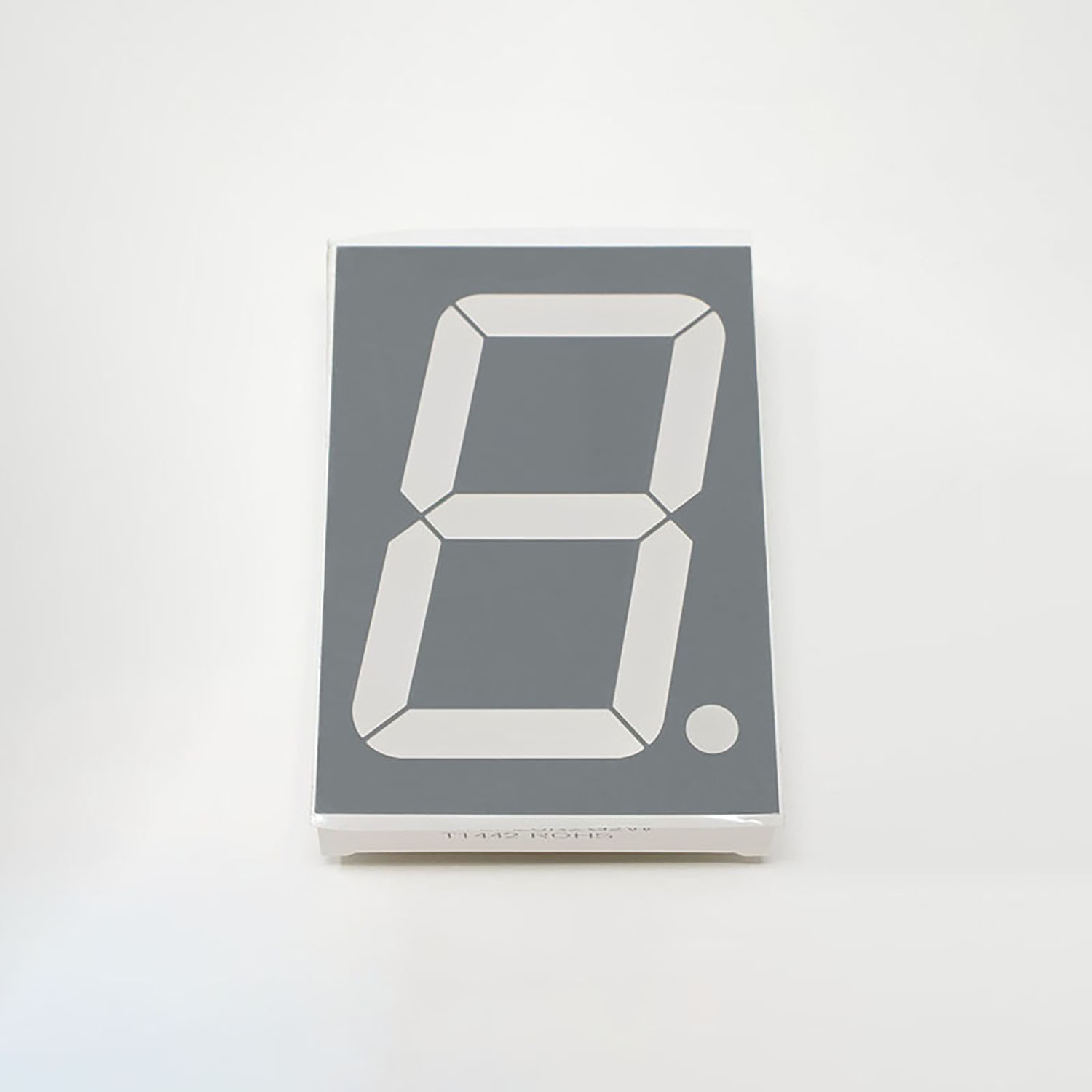 Single Digit 7-Segment Tri-Color LED Display 2.3 inch Common Anode