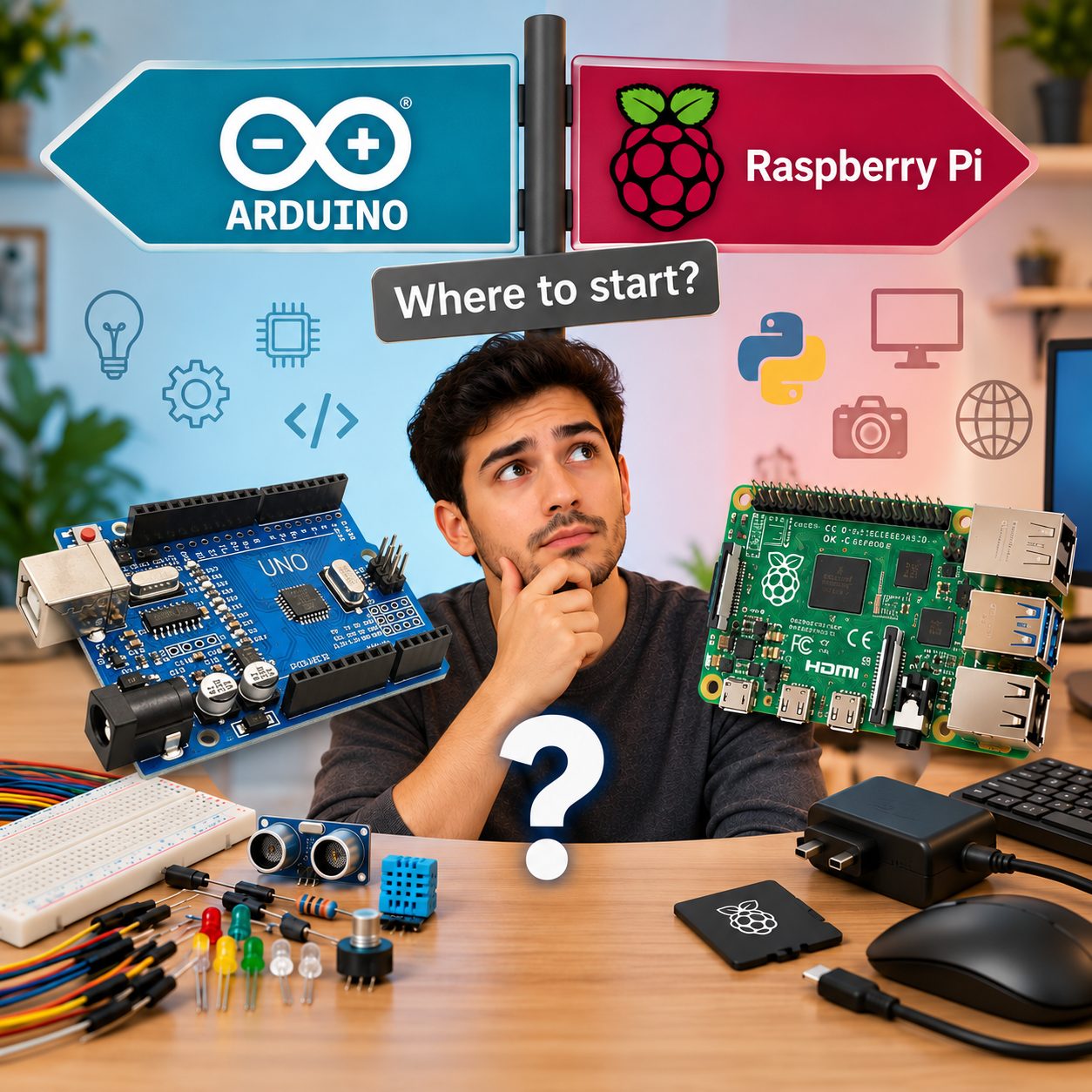 Arduino or Raspberry Pi