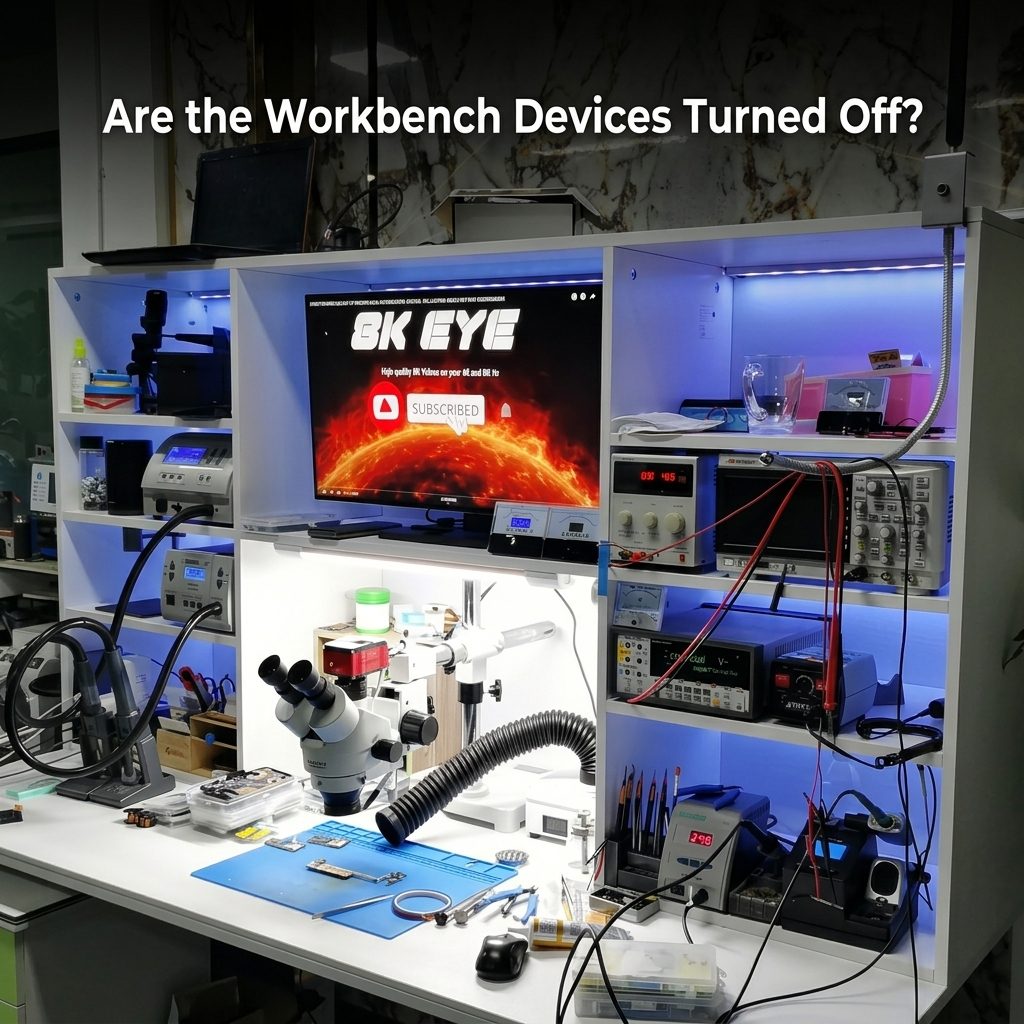 Are the Workbench Devices Turned Off?