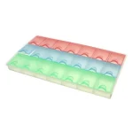 Plastic Square Organizer Components Storage Box 21 Grids