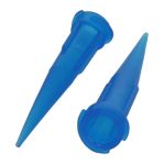 Blue Plastic Needle Tip For UV Press Glue Dispenser Tool 5PCS