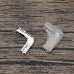 Flag-shaped Elbow 2.8mm Terminal Wire with Silicon Cover