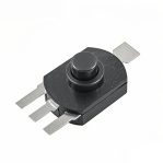 1612YD LED Flashlight ON-OFF Toggle Switch Push Button SPTT 12x15mm 4 Pin (4 PCS)