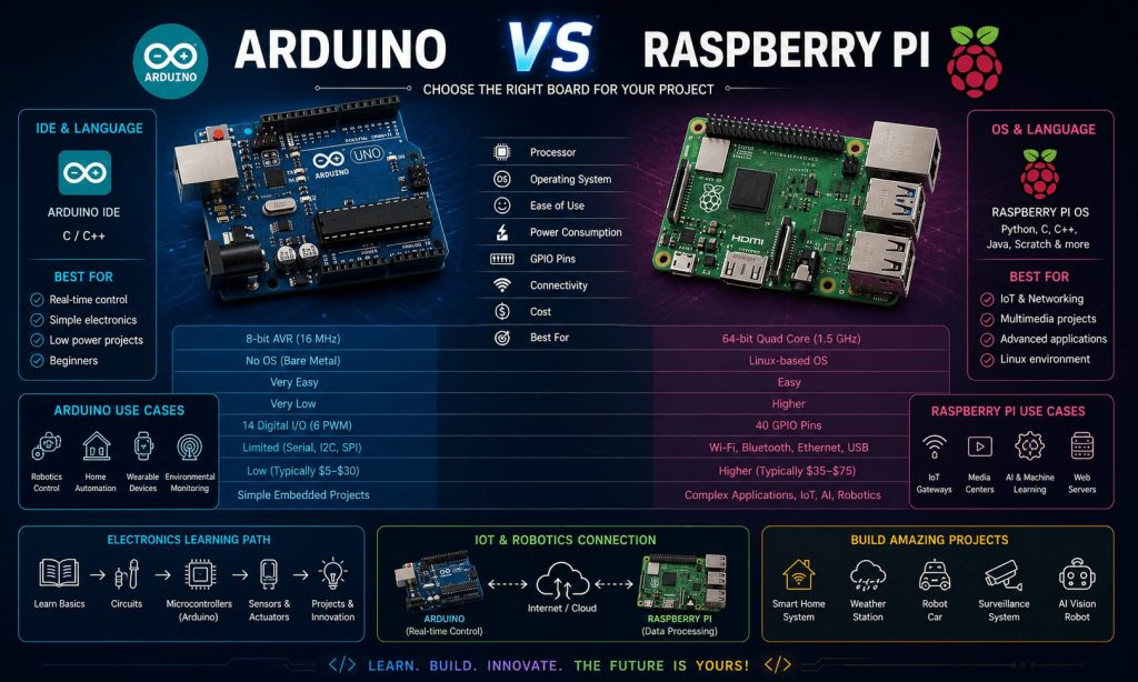 Arduino or Raspberry Pi? Where to start?