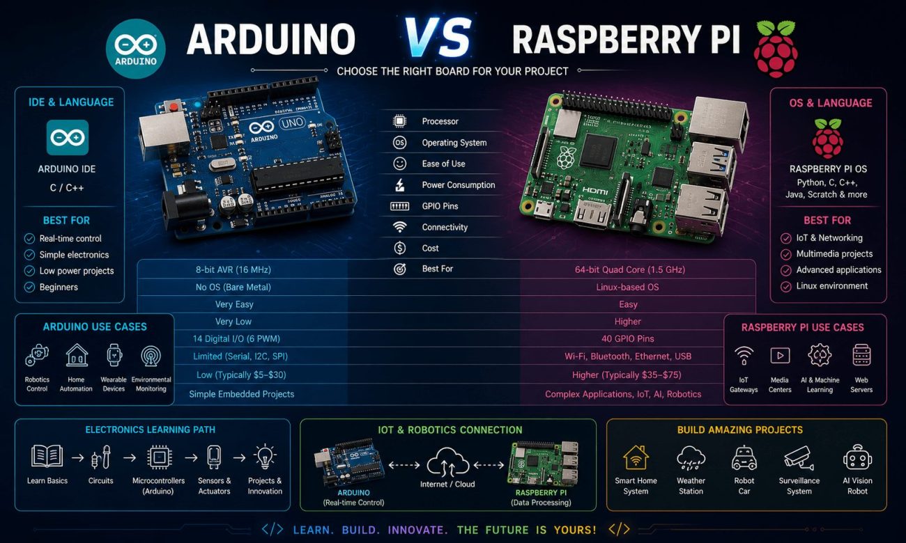 Arduino or Raspberry Pi? Where to start?