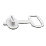JQ-009 USB Type-C DIY Connector Waterproof Silicon Cap (White)