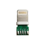 USB Lightning 8 Pin Male iPhone Socket Solder Wire Adapter 5 Pin PD 12W