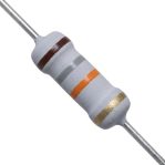 Carbon Resistor 18KΩ 2W Through Hole