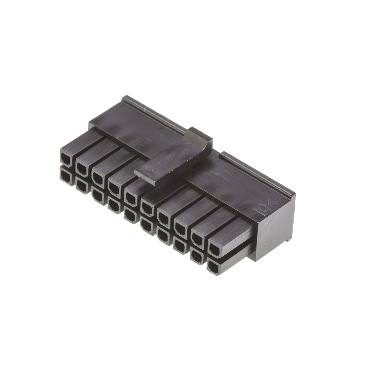 MOLEX 43025-2000 Wire Terminal Housing 3mm 2 Rows, 20 Contacts - Image 2